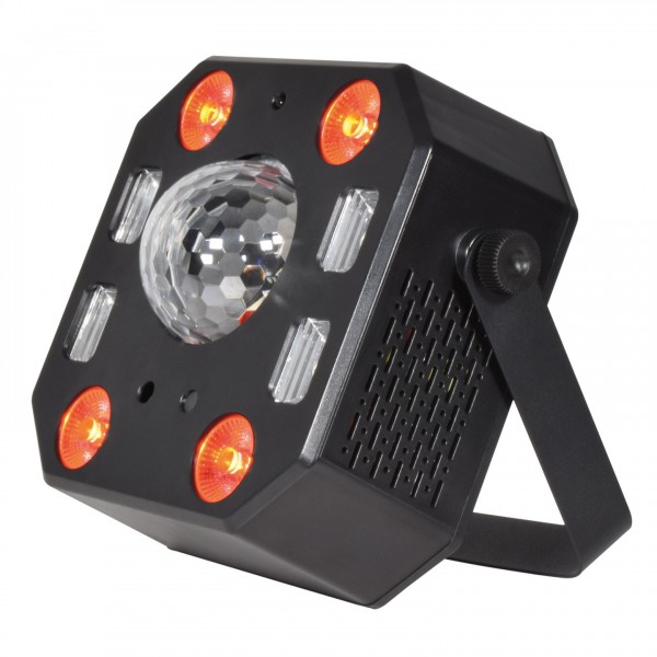 QTX Pentaflash 5-in-1 LED & Laser Effect Light