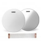 Evans Power Centre Reverse Dot Blaster Snare Balenie na vylep&scaron;enie bubna, 13"