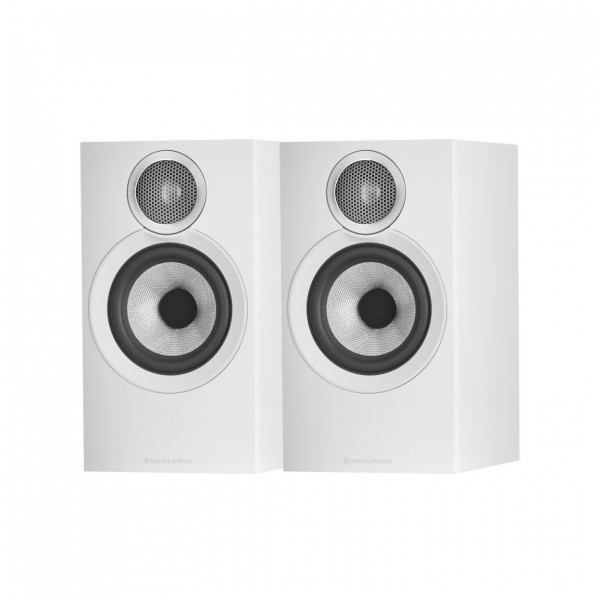 Bowers & Wilkins 607 S3 bookshelf speakers, White
