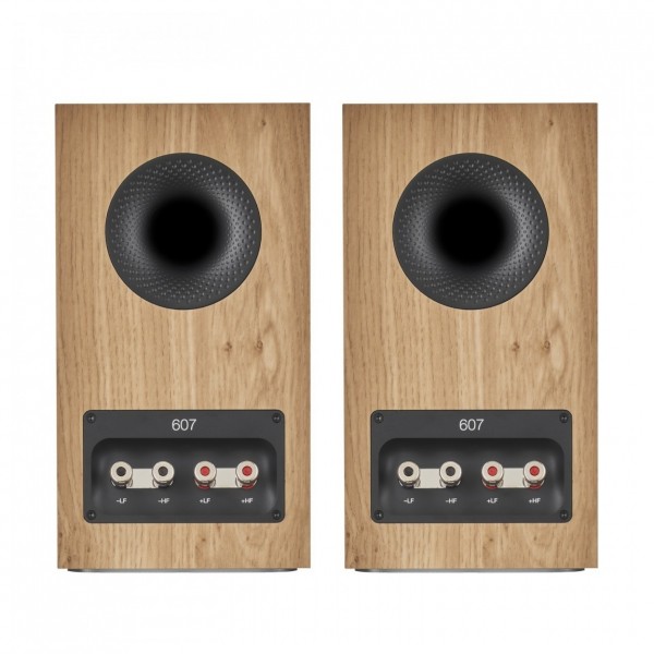 Bowers & Wilkins 607 S3 Oak - rear