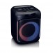 Lenco PA-100BK Portable PA Speaker with Wireless Mic - Front