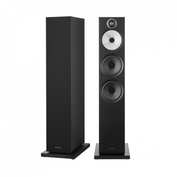 BW 603 S3 floorstanding speakers, black