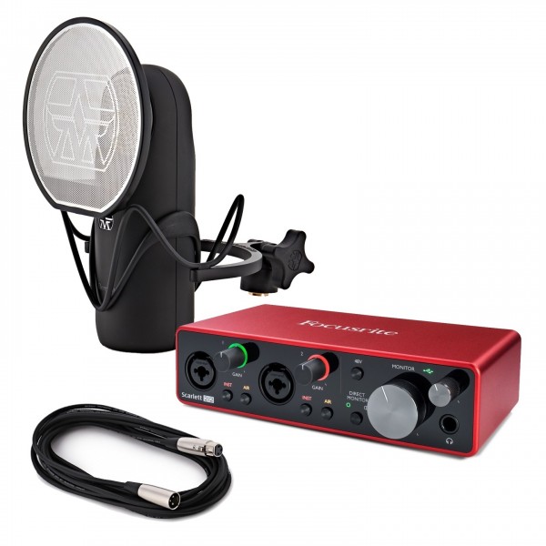 Aston Element Microphone Focusrite Scarlett 2i2 (3rd Gen) Bundle - Full Bundle