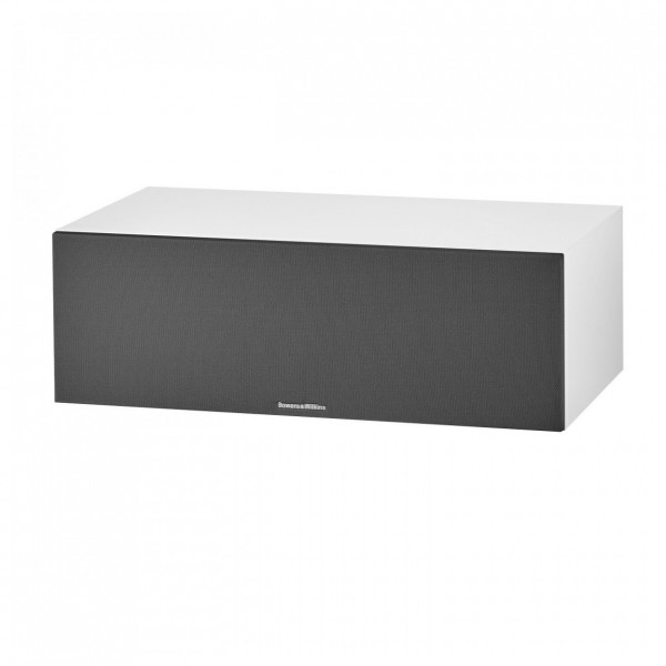 BW HTM6 S3 centre speaker, white - with grille