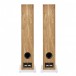 BW 603 S3 floorstanding speakers, oak - rear