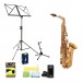 Yamaha YAS280 Saxofón Alto de Estudiante, Set de Principiante