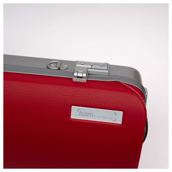 BAM ET2001XL L'Etoile Oblong Violin Case, Red - detail