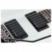 Schecter Demon-6 FR, Vintage White Pickups