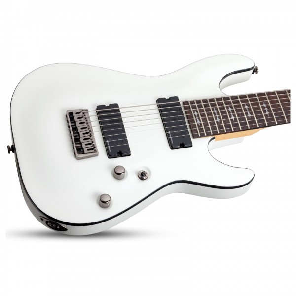 Schecter Demon-8 8 String, Vintage White