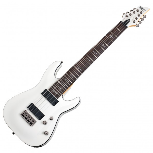 Schecter Demon 8, Vintage White