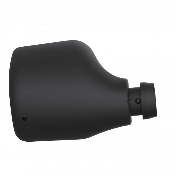 Yamaha TW-E3C True Wireless Earbuds, Black Close Up View 2