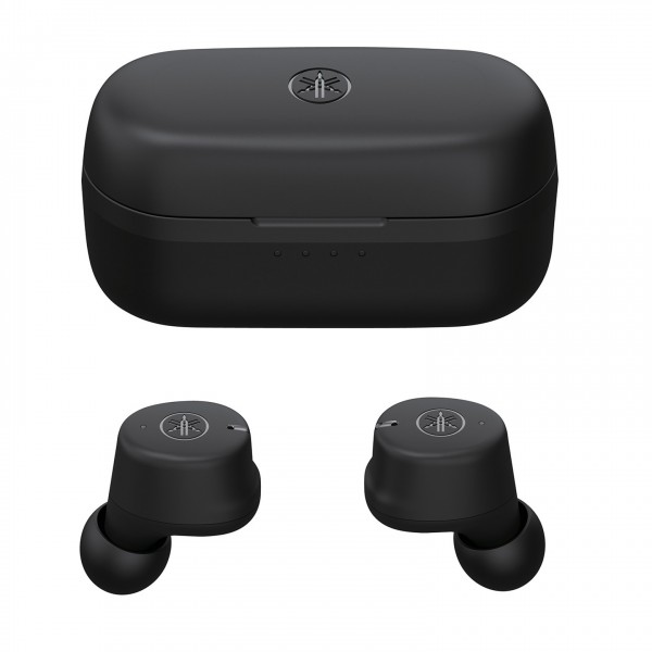 Yamaha TW-E3C True Wireless Earbuds, Black Case View