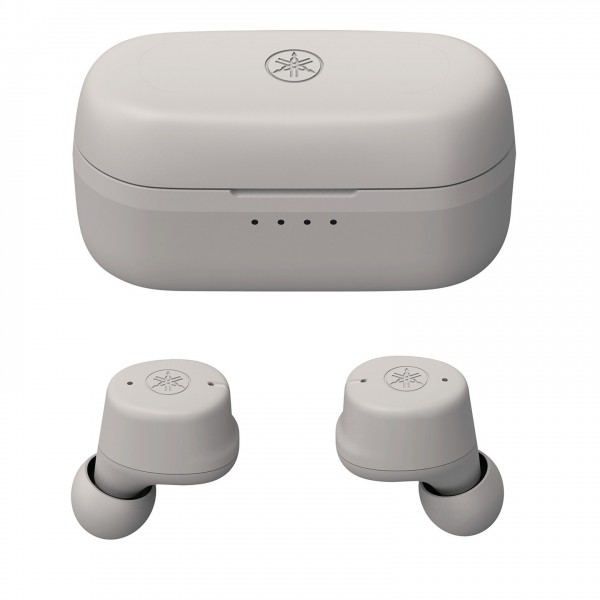Yamaha TW-E3C True Wireless Earbuds, Beige Case View 2