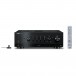 Yamaha R-N1000A 100W Network Receiver, Black Front View 2