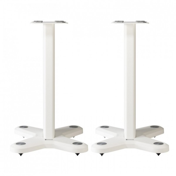 Monitor Audio ST-2 Universal Speaker Stand, White-SINGLE