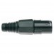 Stagg Pro Male XLR Plug, Black