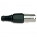Stagg Pro Male XLR Plug, Nickel Plated