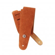 D'Addario 25SS02-DX Suede Guitar Strap, Honey