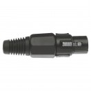 XLR z&aacute;strčka Stagg Pro Female, čierna