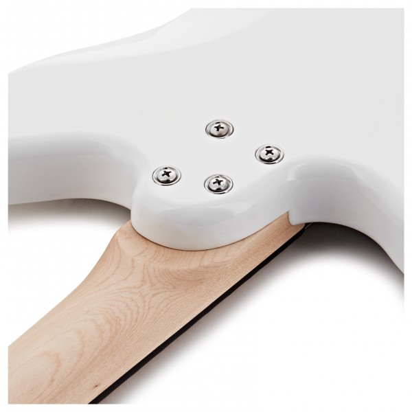 G4M 638 Baritone Electric Guitar, White