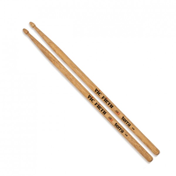 Vic Firth American Classic 5B Terra Series Drumsticks, Wood Tip