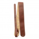 Martin 18A0012 Strap 2.5" Glove Style Leather w/Suede Back Brown