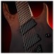 G4M 529 Pro Fanned Fret 8-String Electric Guitar, Grey Tide Fade