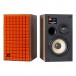 JBL L82 Mk2 Classic 2-Way Bookshelf Speakers (Pair), Orange