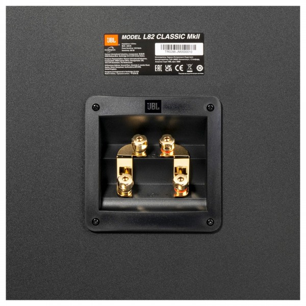 JBL L82 Mk2 Classic 2-Way Bookshelf Speakers (Pair) Back View 2