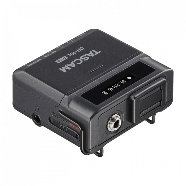 DR-10L Pro Recorder with Lav Mic - Angled