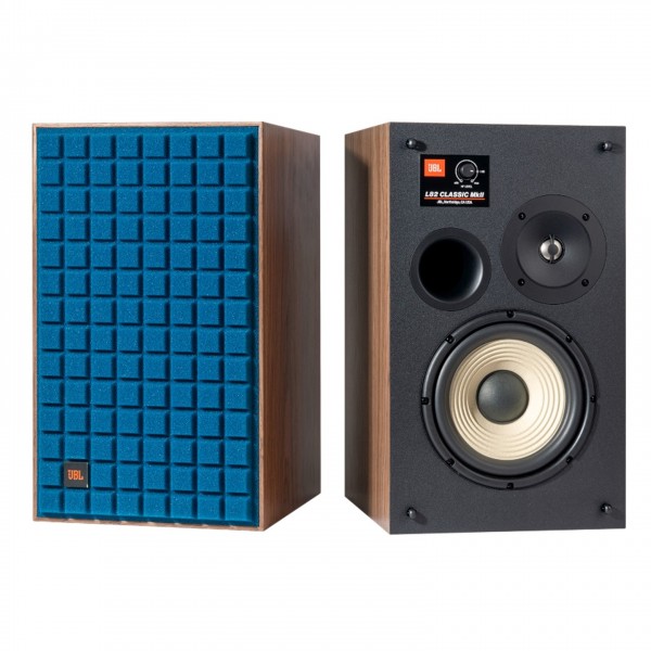 JBL L82 Mk2 Classic 2-Way Bookshelf Speakers (Pair) Blue Front View