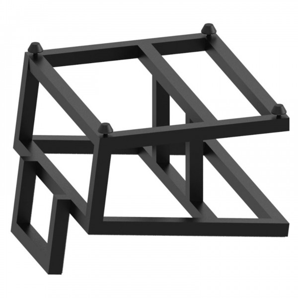 JBL JS-150 Extra Large Bookshelf Speaker Stands (Pair) Low View