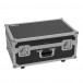 Roadinger Flight Case with Trolley Handle - Angled Closed