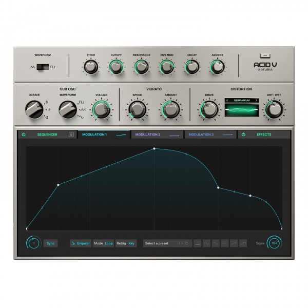 Arturia Acid V - Modulations 