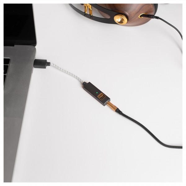 iFi Audio Go Link Headphone Amp & DAC - in situ