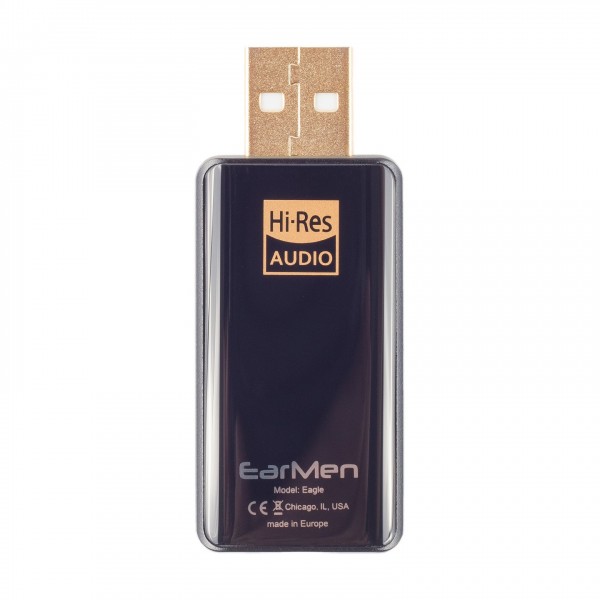 EarMen Eagle USB DAC Headphone Amplifier - rear