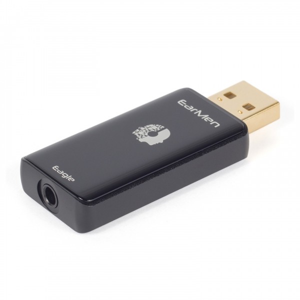 EarMen Eagle USB DAC Headphone Amplifier - side