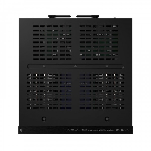 Onkyo TX-RZ70 11.2-Channel AV Receiver, Black Top View