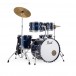 Pearl Roadshow 5pc Fusion Drum Kit mit Sabian Becken, Königsblau
