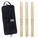 Meinl Compact Stick Bag & 7A Wood Tip Drumsticks