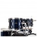 Pearl Roadshow 5pc USA Fusion Drum Kit w/Sabian Cymbals, Royal Blue