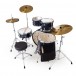 Pearl Roadshow 5pc USA Fusion Drum Kit w/3 Sabian Cymbals, Royal Blue