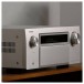 Denon AVC-A1H AV Amplifier, Silver - lifestyle