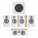 Bowers & Wilkins 607 S3 5.1 Surround Sound Speaker Package, Oak