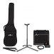 20 Watt Bass Amp & Accessory Pack by Gear4music