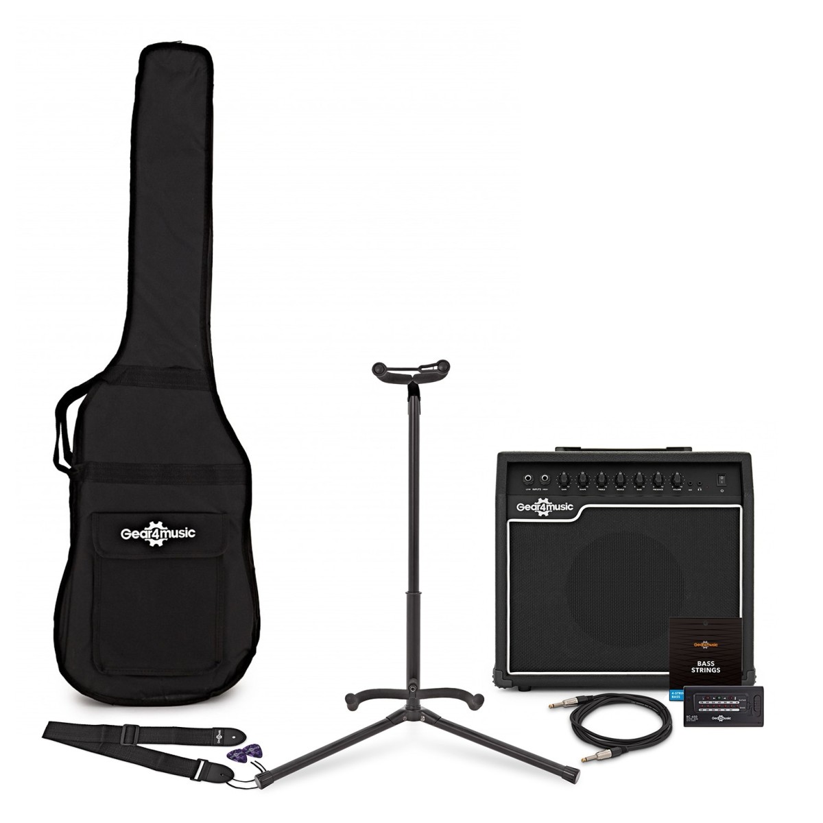 Click to view product details and reviews for 35 Watt Bass Amp Accessory Pack By Gear4music.