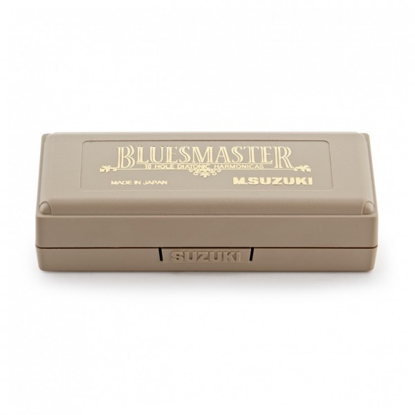 Suzuki Bluesmaster Diatonic Harmonica, Bb - Box