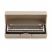 Suzuki Bluesmaster Diatonic Harmonica, F Sharp - Box Open