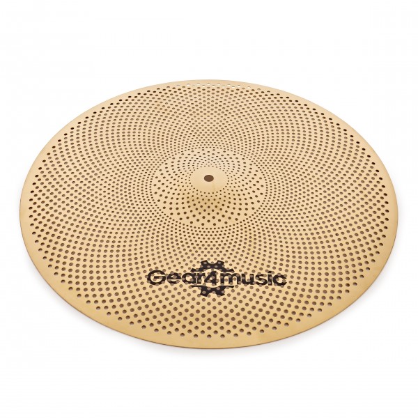 Gear4music Low Volume 20" Ride Cymbal, Gold