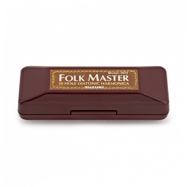 Suzuki Folkmaster Diatonic Harmonica, Db - Box